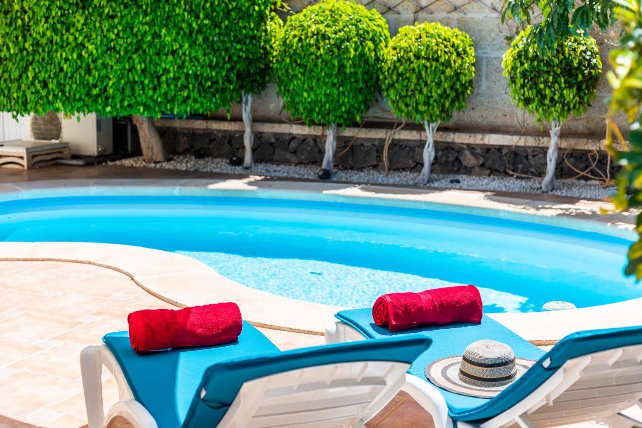 Beautiful Villa Anna With Heated Pool Costa Adeje  Buitenkant foto