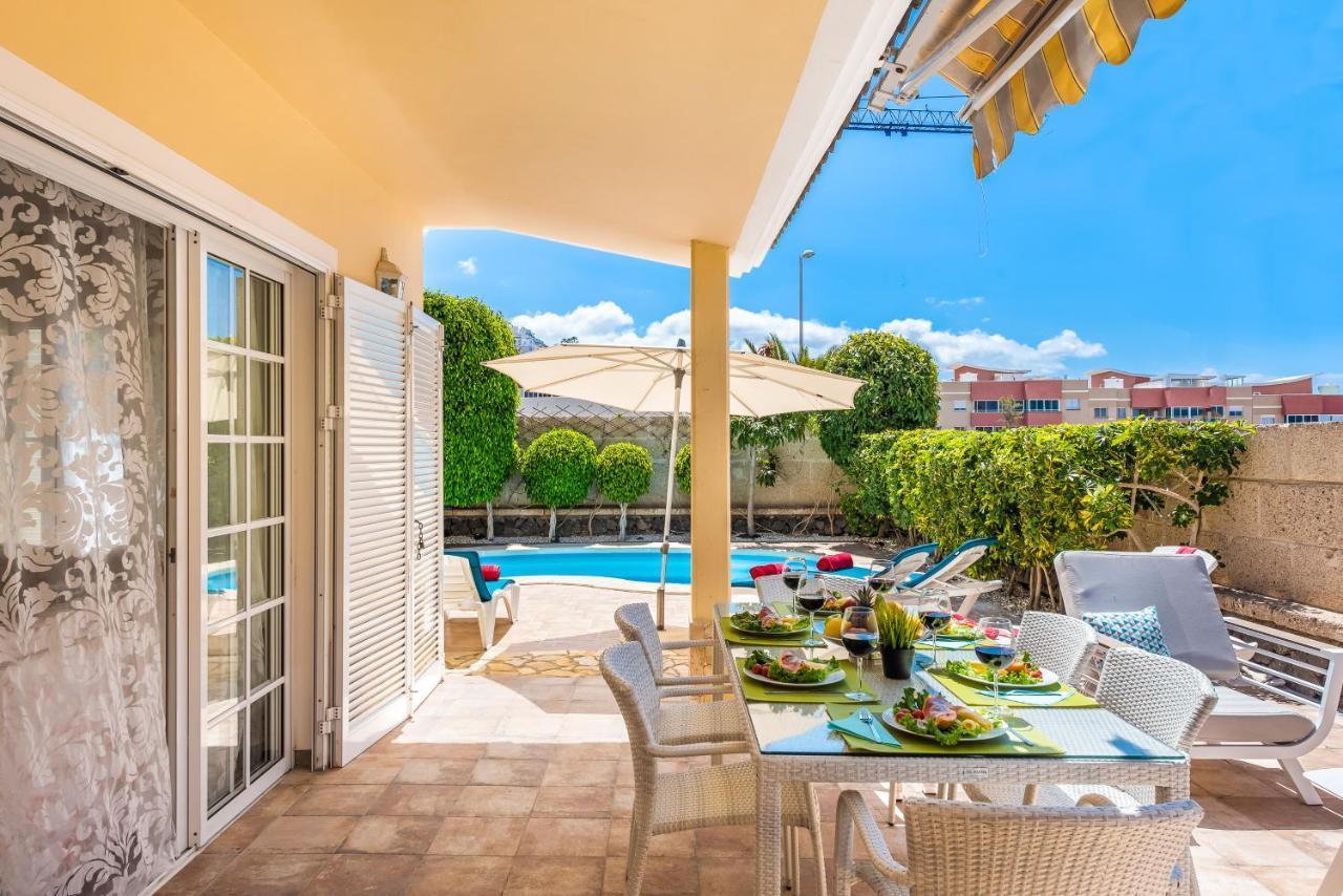 Beautiful Villa Anna With Heated Pool Costa Adeje  Buitenkant foto